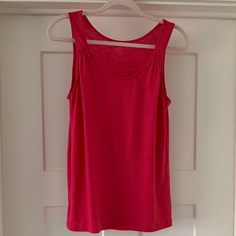 LOFT Bright Pink Tank Top